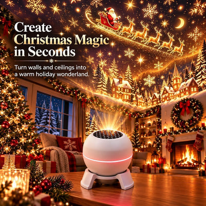 Veilleuse projecteur de Noël HD
